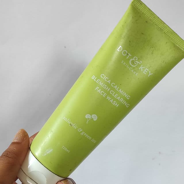 Dot & Key Cica Calming Blemish Clearing Face Wash review photo by curlycurves
