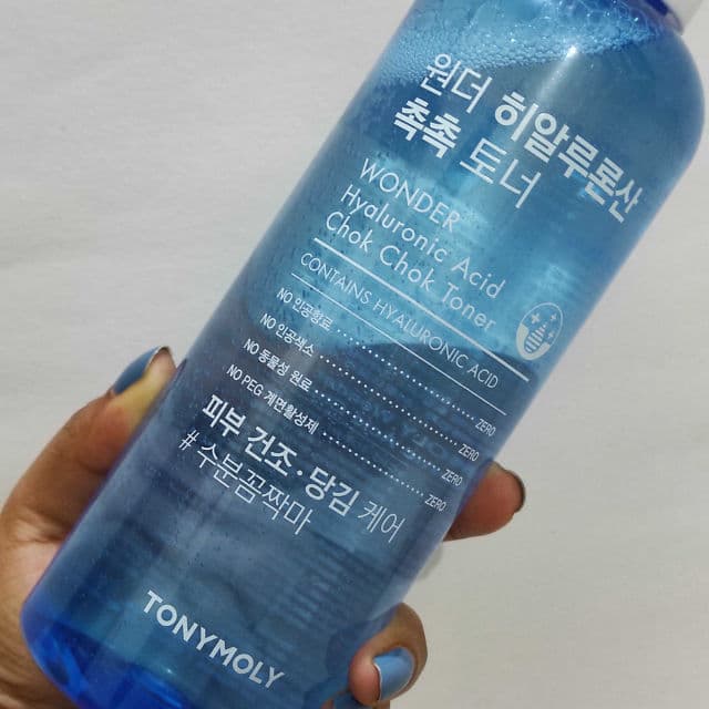 TONYMOLY Wonder Hyaluronic Acid Chok Chok Toner review photo by curlycurves