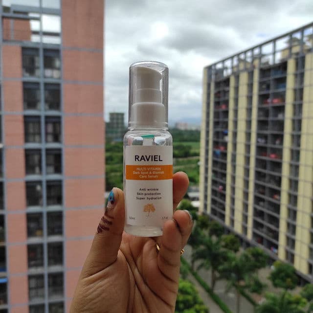 RAVIEL Multi Vitamin Dark Spot & Blemish Care Face Serum review photo by curlycurves