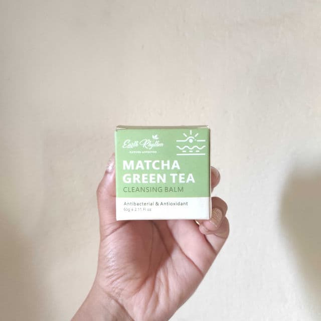 Earth Rhythm Cleansing Balm - Matcha Green Tea review photo by curlycurves