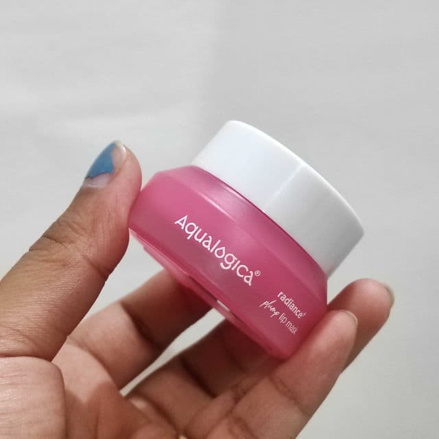 Aqualogica Radiance+ Plump Lip Mask review photo by curlycurves
