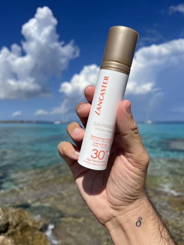 Lancaster Beauty Sun Perfect Infinite Glow Highlighting Primer SPF 30 review photo by hamada