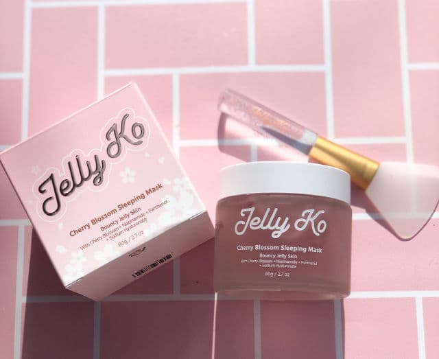 Jelly Ko Cherry Blossom Sleeping Mask review photo by missnellebelle
