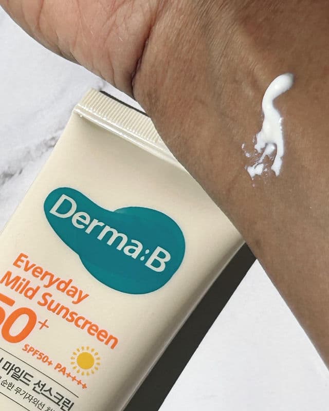 Derma B Everyday Mild Sunscreen SPF50+ PA++++ review photo by saadiqua