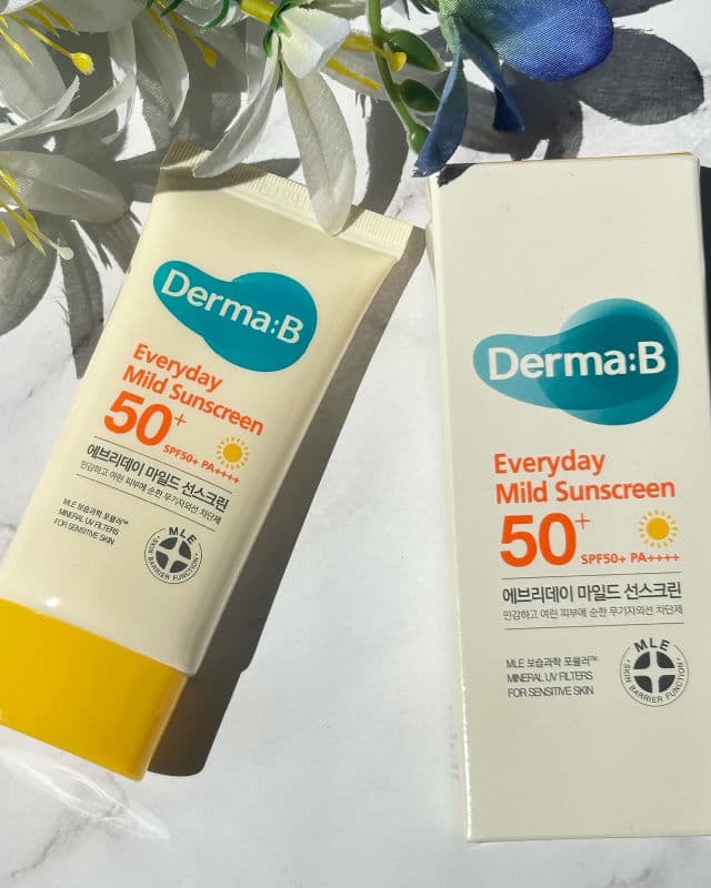 Derma B Everyday Mild Sunscreen SPF50+ PA++++ review photo by saadiqua