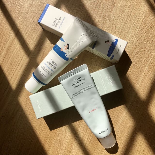 Round Lab Birch Juice Moisturizing Sun Cream SPF50+ PA++++ review photo by brokeforskincare