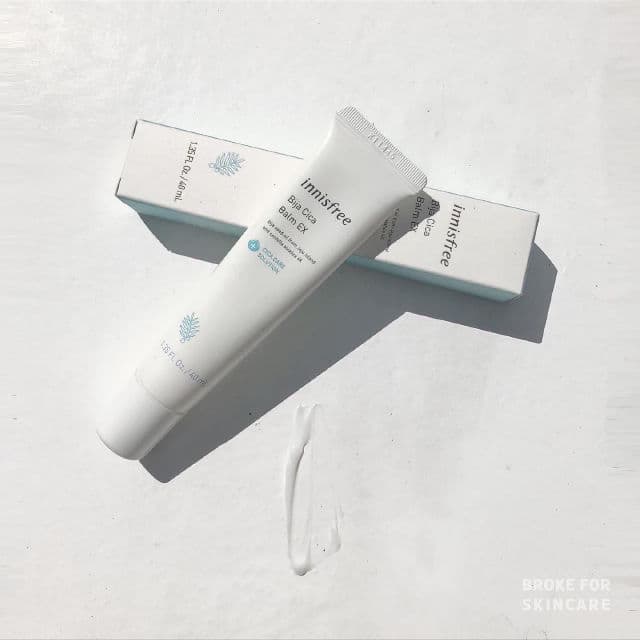 INNISFREE Bija Cica Balm EX review photo by brokeforskincare