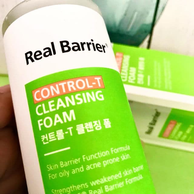 Real Barrier Control-T Cleansing Foam review photo by Pearlg12