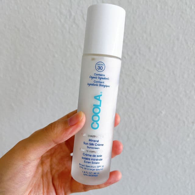 Coola Full Spectrum 360° Mineral Sun Silk Creme Organic Sunscreen SPF 30 review photo by purplerain9