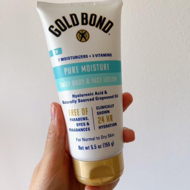 Gold Bond Pure Moisture Daily Body & Face Lotion review photo by purplerain9