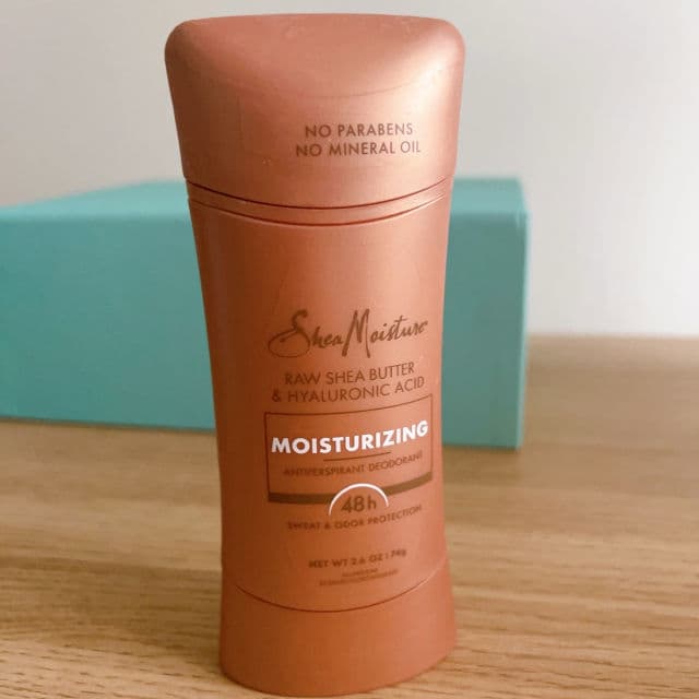 SheaMoisture Raw Shea Butter & Hyaluronic Acid Moisturizing Antiperspirant Deodorant Stick review photo by purplerain9