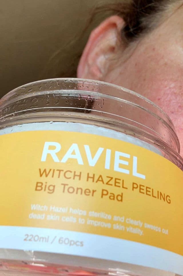 RAVIEL Witch Hazel Big Toner Pad review photo by SarriK