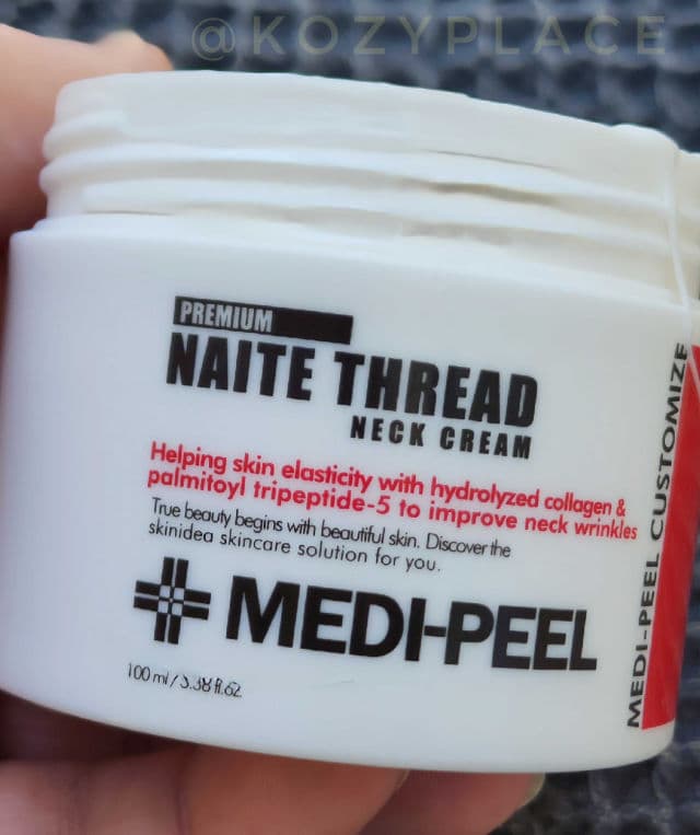 medi-peel Premium Naite Thread Neck Cream review photo by SarriK