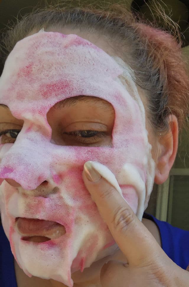 Yes To Grapefruit Bubbling Paper Mask review photo by SarriK