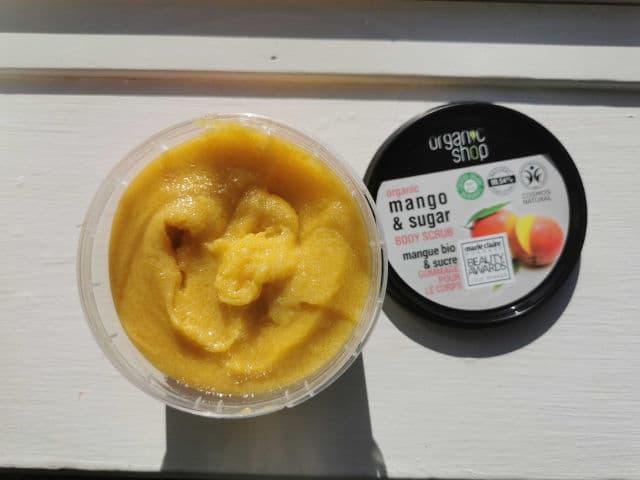 Organic Shop Mango & Sugar Body Scrub review photo by hashiskincare
