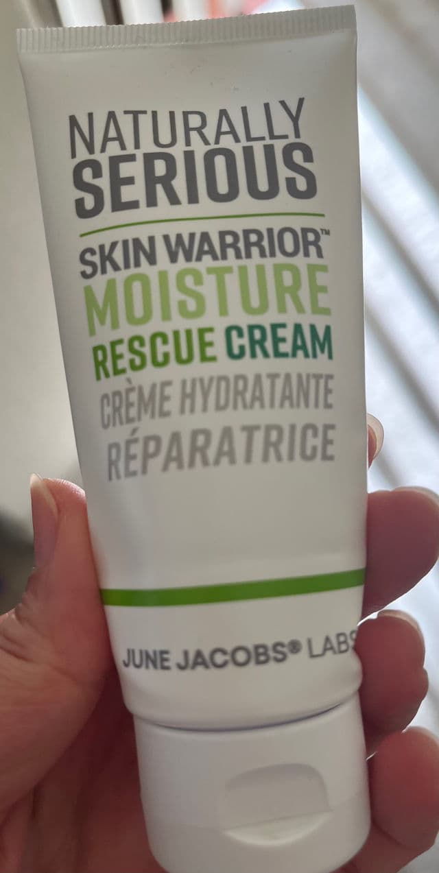 Naturally Serious Skin Warrior Moisture Rescue Cream review photo by MMtrynew