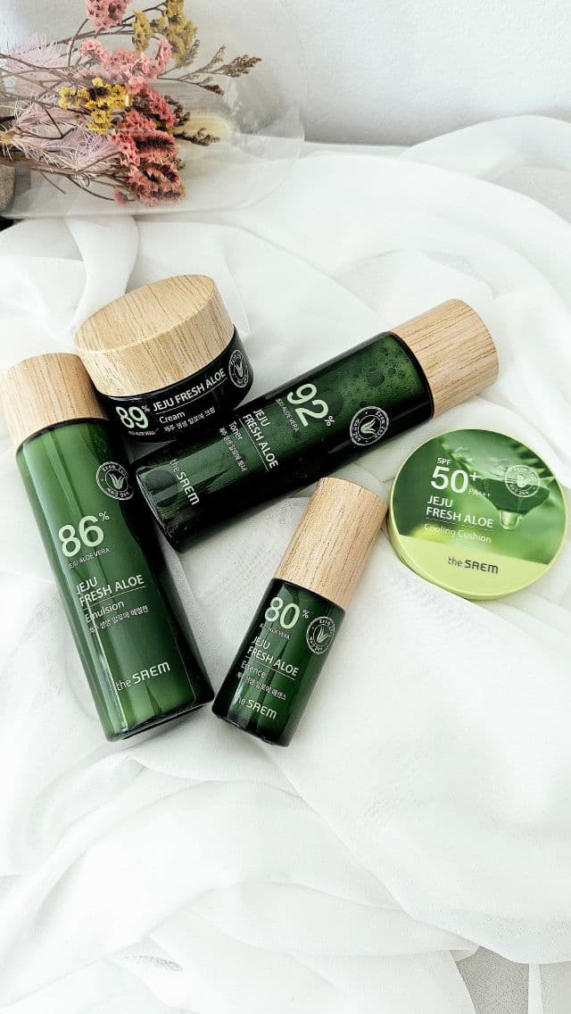 THE SAEM Jeju Fresh Aloe Essence review photo by lanubedejuanilp