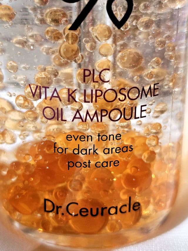 Dr. Ceuracle PLC Vita K Liposome Oil Ampoule review photo by lanubedejuanilp