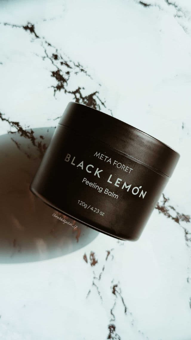 Meta Foret Black Lemon Peeling Balm review photo by lanubedejuanilp
