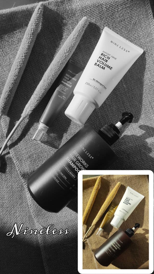 NINELESS Magic Nine Rich Hair Volume Balm review photo by lanubedejuanilp