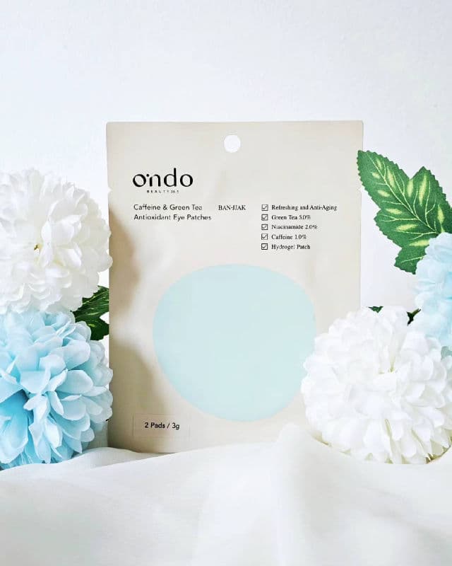 Ondo Beauty 36.5 Ban-Jjak Caffeine & Green Tea Antioxidant Eye Patches review photo by lanubedejuanilp