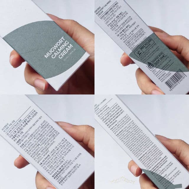 ISNTREE Mugwort Calming Cream review photo by fiorence