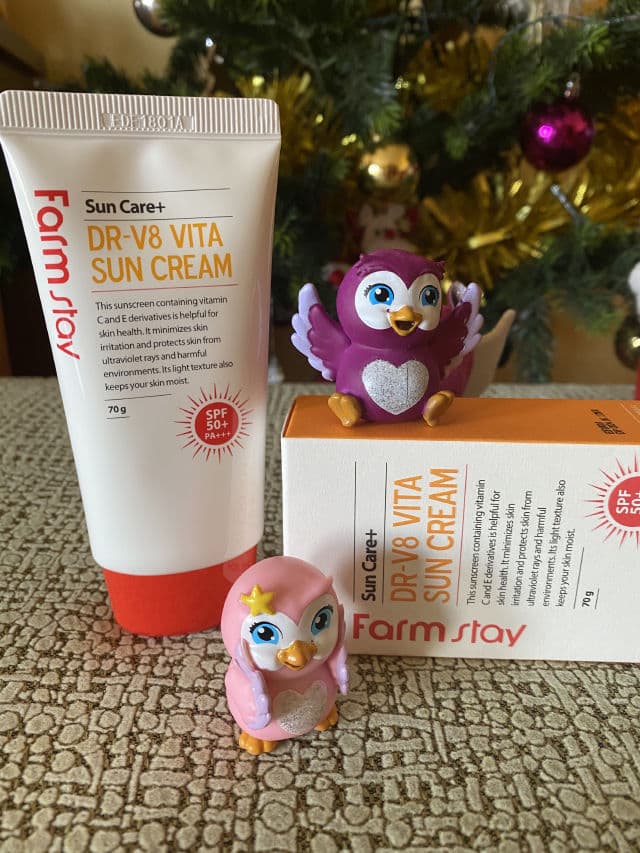 Farmstay DR-V8 Vita Sun Cream review photo by mariposasinalass
