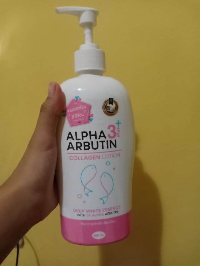 Precious Skin Thailand Arbutin 3 Plus Collagen Body Lotion review photo by DianFebrianty
