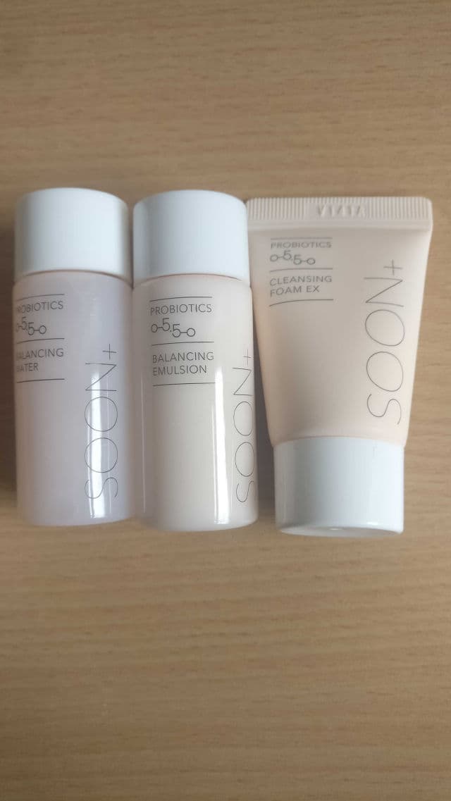 SOON+ 5.5 Cleansing Foam EX review photo by Nasreen