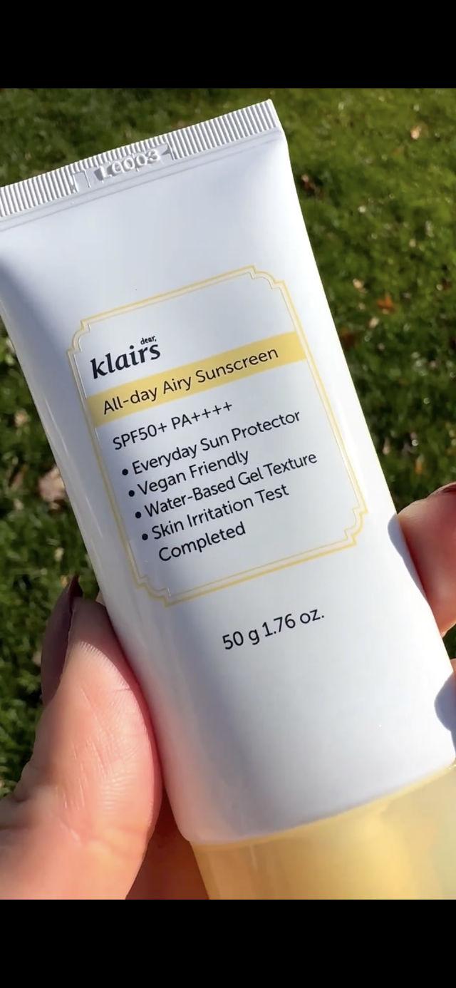 All-day Airy Sunscreen SPF50+ PA++++ product review