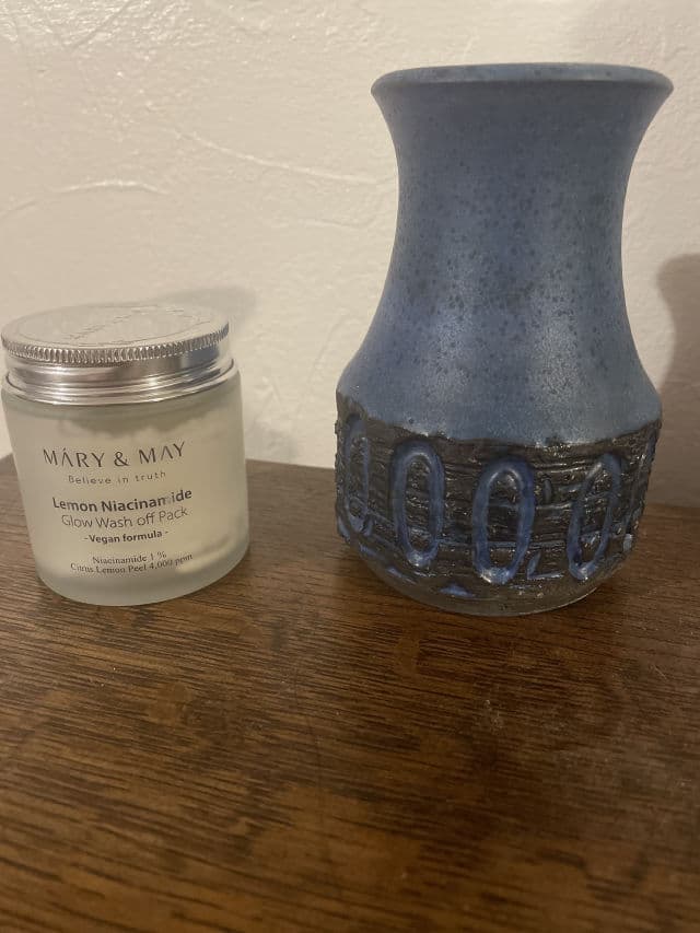 Mary&May Lemon Niacinamide Glow Wash Off Pack	 review photo by Hebskin