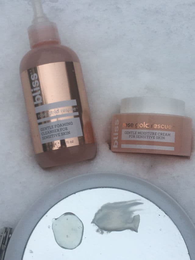 Bliss Rose Gold Rescue Moisturizer Gentle Moisture Cream For Sensitive Skin review photo by Talkswithchi