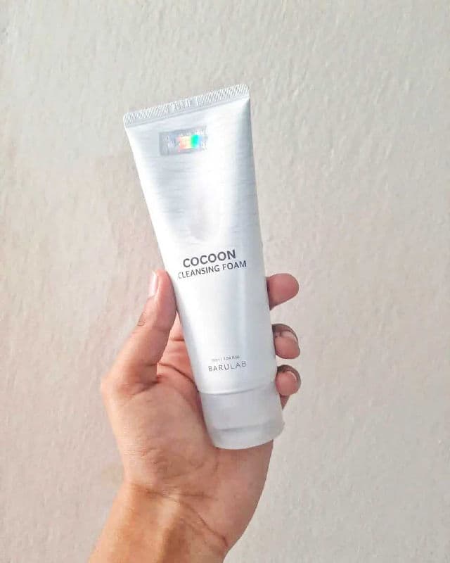 Barulab Cocoon Cleansing Foam review photo by SkincareWisdom16