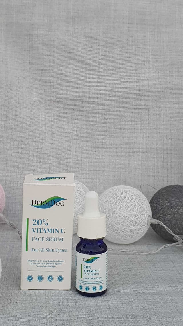 DermDoc 20% Vitamin C Face Serum review photo by Apz