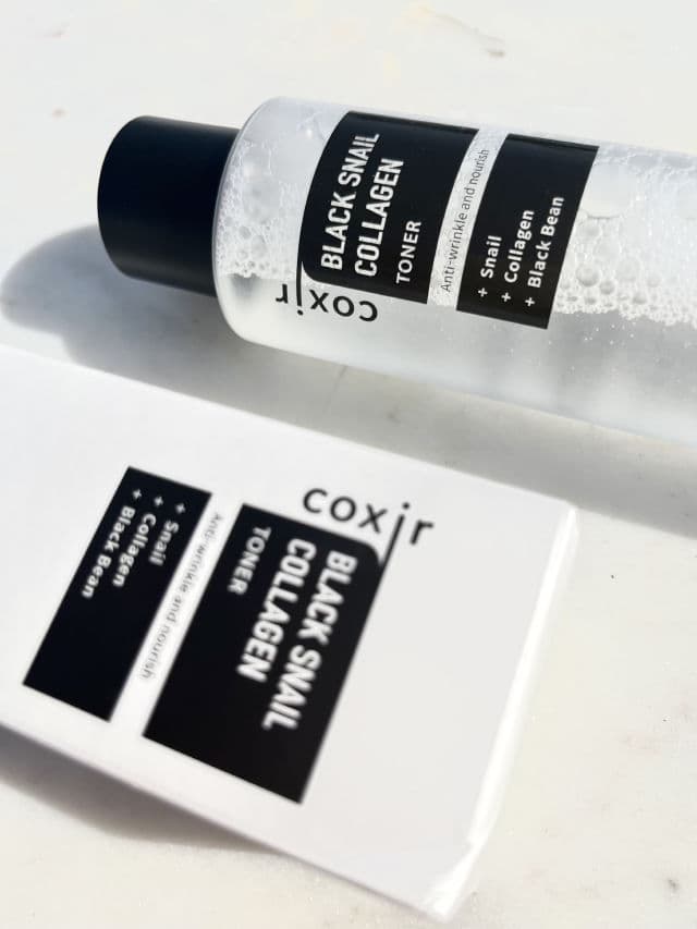 Coxir Black Snail Collagen Toner review photo by Apz