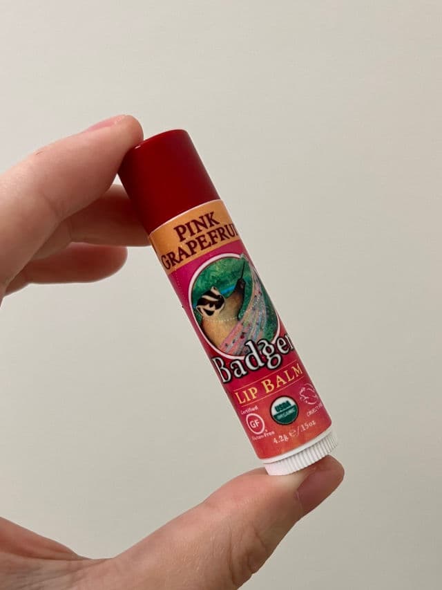 Badger Classic Organic Lip Balm - Vanilla Madagascar review photo by KellyK