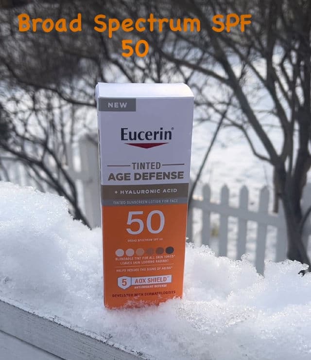 Age Defense + Hyaluronic Acid Sunscreen SPF50 product review