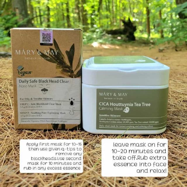 Mary&May Daily Safe Black Head Clear Nose Mask (Step 2) review photo by AmandaS