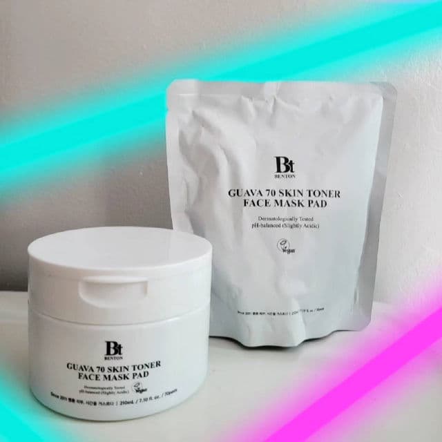 BENTON Guava 70 Skin Toner Pad review photo by Amandaareviews