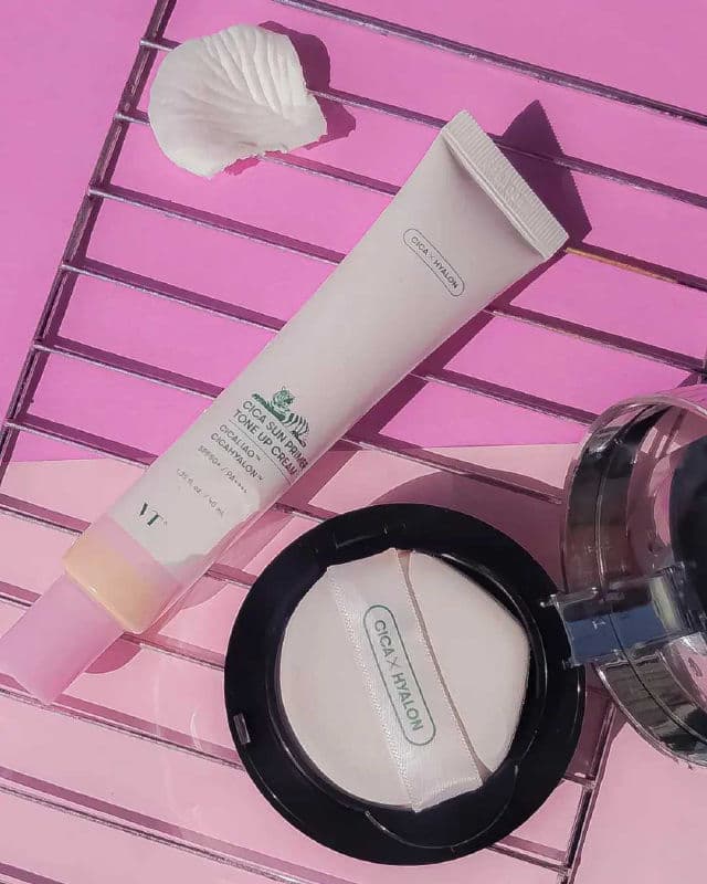 VT COSMETICS Cica Sun Primer Tone Up Cushion review photo by Markqt