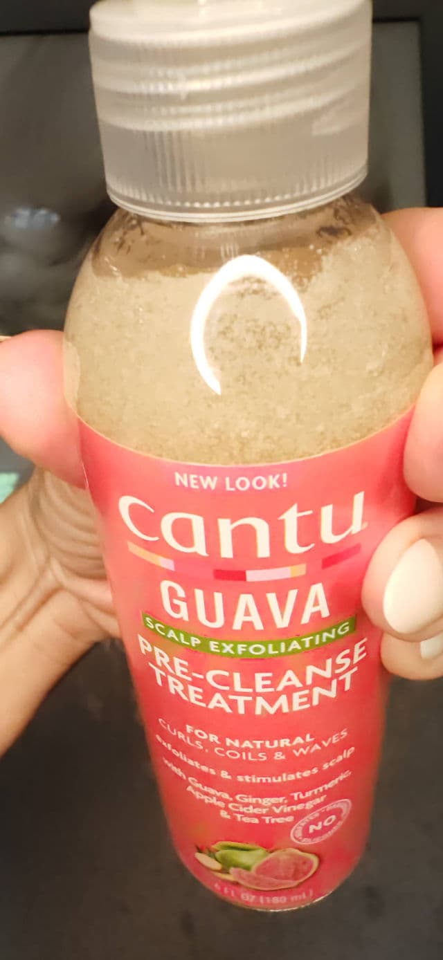 Cantu Guava & Ginger Scalp Exfoliating Pre-Poo Treatment review photo by Testertootsymorse