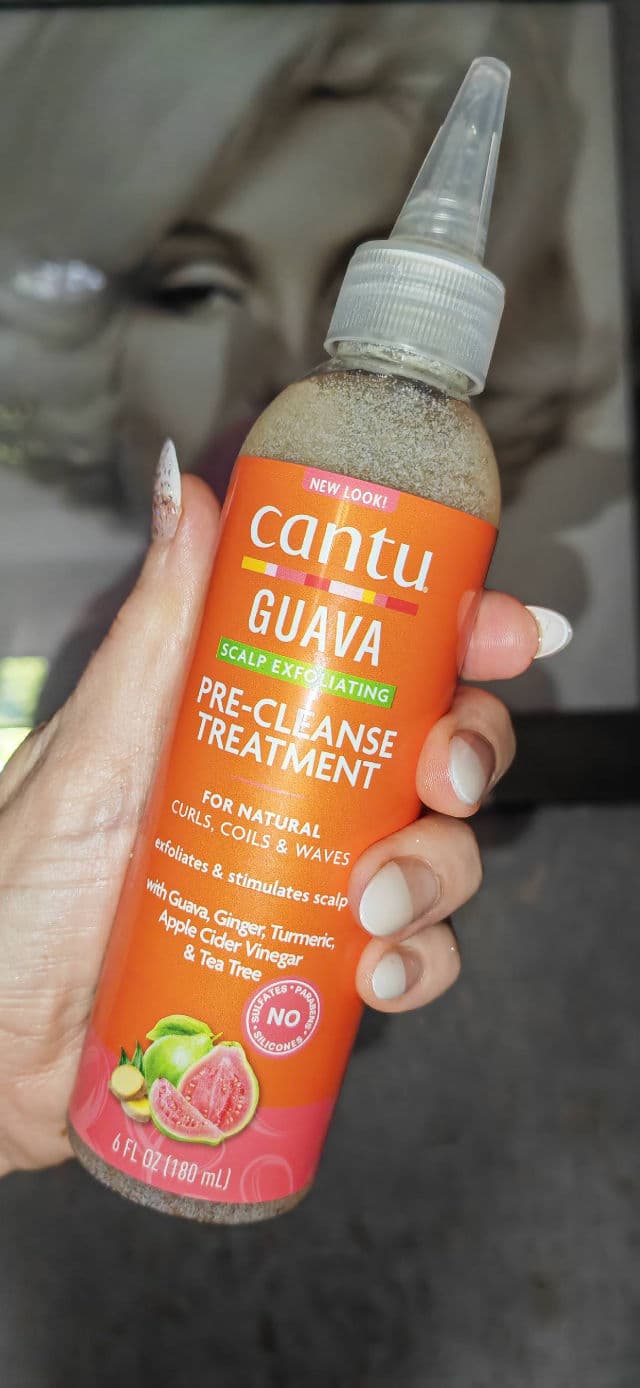 Cantu Guava & Ginger Scalp Exfoliating Pre-Poo Treatment review photo by Testertootsymorse
