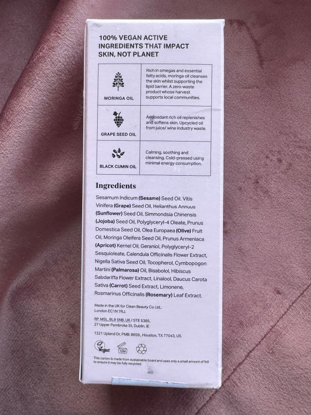 BYBI Beauty Swipe Clean Oil Cleanser review photo by Testertootsymorse