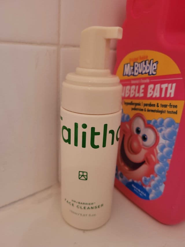 Talitha Koum HM+Barrier™ Face Cleanser review photo by Lydiak