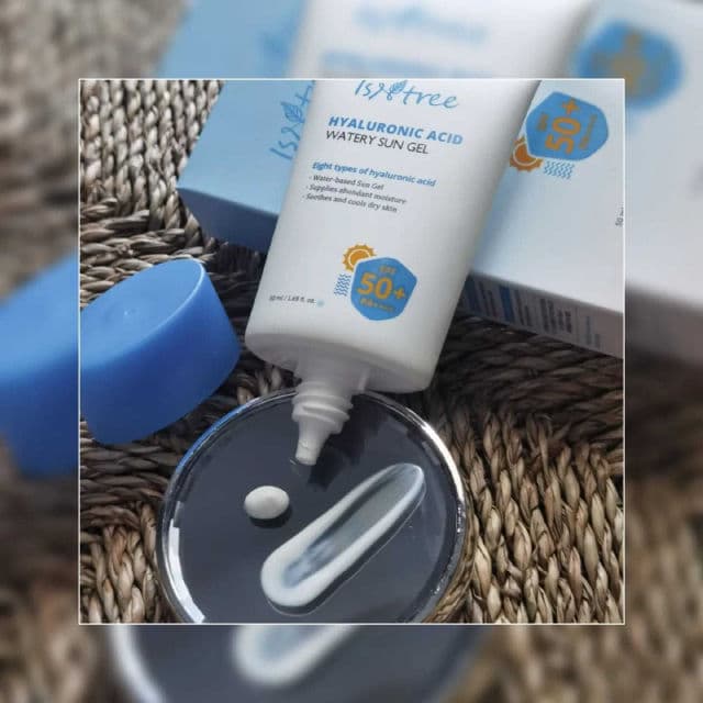 ISNTREE Hyaluronic Acid Watery Sun Gel SPF50+ PA++++ review photo by everlastingbloom