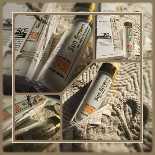 FrezyDerm Sun Screen Velvet Face Cream SPF 50+ review photo by everlastingbloom