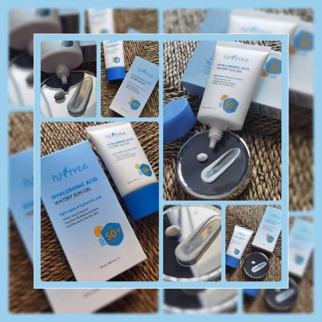 ISNTREE Hyaluronic Acid Watery Sun Gel SPF50+ PA++++ review photo by everlastingbloom