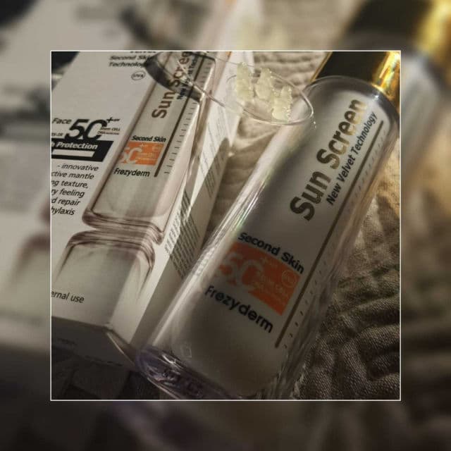 FrezyDerm Sun Screen Velvet Face Cream SPF 50+ review photo by everlastingbloom