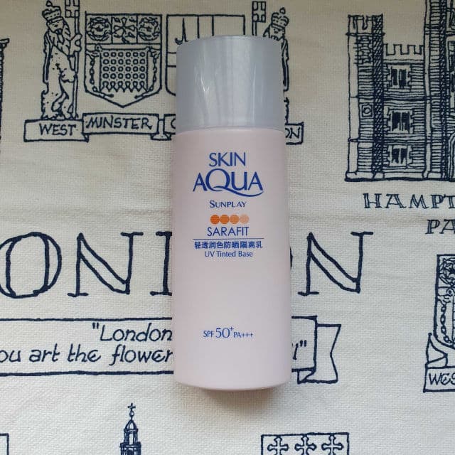 SKIN AQUA Sunplay Sarafit UV Tinted Base SPF50 PA+++ review photo by zombieskinz