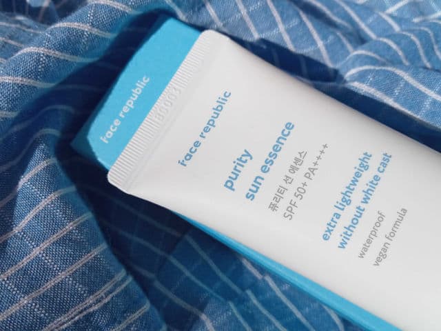 Face Republic Purity Sun Essence SPF50+ PA++++ review photo by jeninah